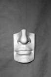 Гипсовая модель "Губы с носом Давида" Артикул: и041