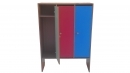 Шкаф детский 3-х секционный для одежды «СКАЗКА» ЛДСП ЦВЕТНОЙ ФАСАД 
