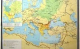 Карта Византийская империя и славяне в VI-XI в, 2л., 1:4, 104*142см., ламинирование одностороннее Артикул: is016